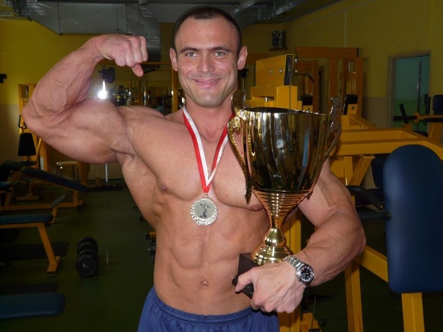 Kulturysta Andrzej Kołodziejczyk zwyciężył w Pucharze Polski