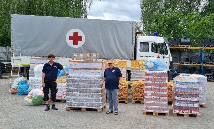 Dary z partnerskiego Alzey - Worms  dla uchodźców z Ukrainy