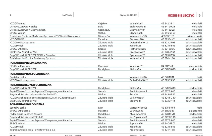 Gdzie się leczyć w 2023 roku. Lista poradni specjalistycznych, w których możesz leczyć się bezpłatnie. Te poradnie mają umowę z NFZ