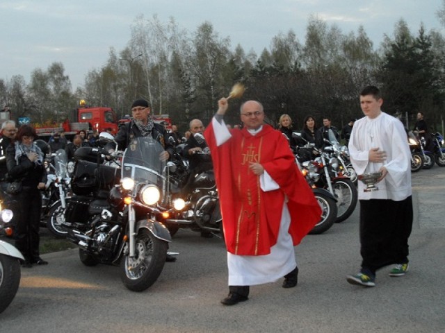 Motocykliści w Żorach rozpoczną sezon od... mszy świętej. Tak było rok temu