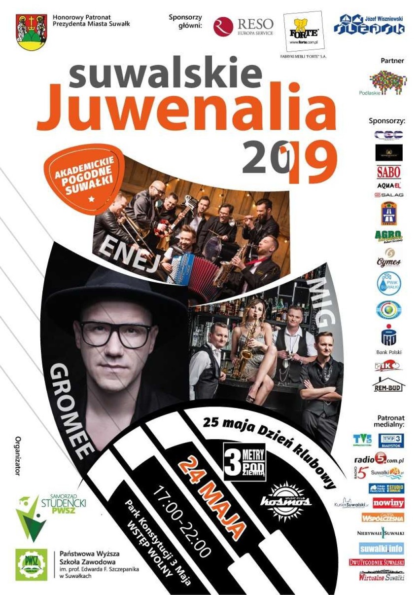 Juwenalia 2019 w Suwałkach. Szykuje się dobra zabawa