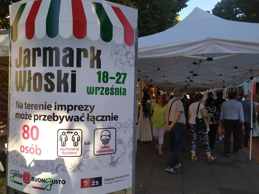 Od piątku w Szczecinie trwa druga edycja Jarmarku Włoskiego