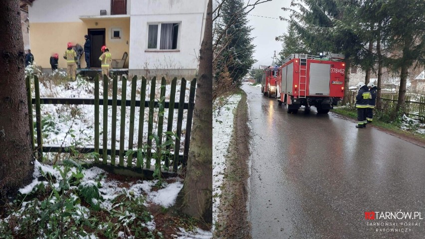 W akcji w Jastrzębi uczestniczyli strażacy, policja,...