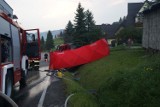Tragedia na drodze w Bukowinie Tatrzańskiej. Jedna osoba nie żyje, dwie walczą o życie [ZDJĘCIA]