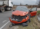 Pruszcz Gdański: Wypadek na ulicy Zastawnej [ZDJĘCIA]