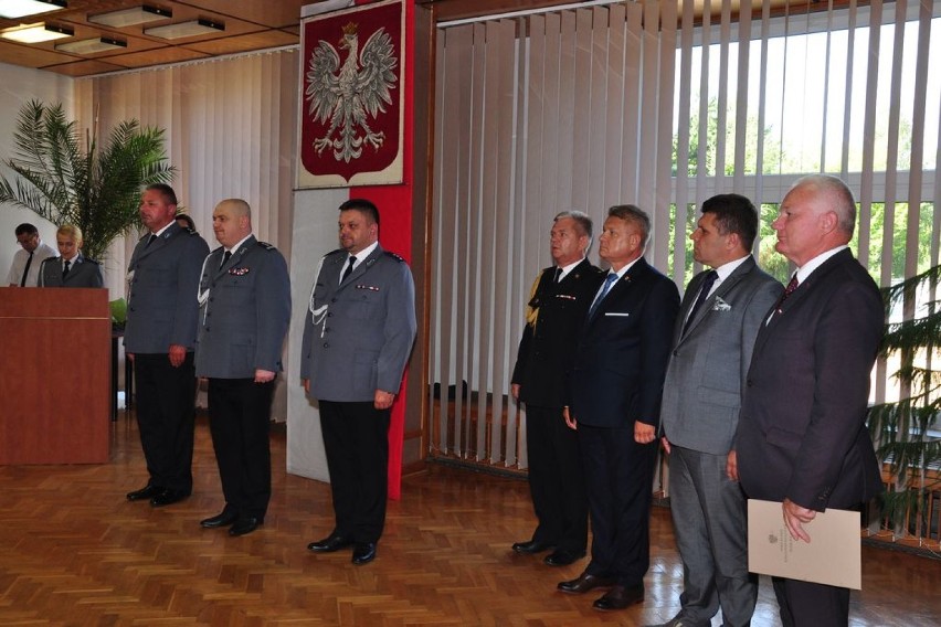 Z Wrocławia na stałe do Wielunia. Powołanie nowego komendanta policji [ZDJĘCIA]