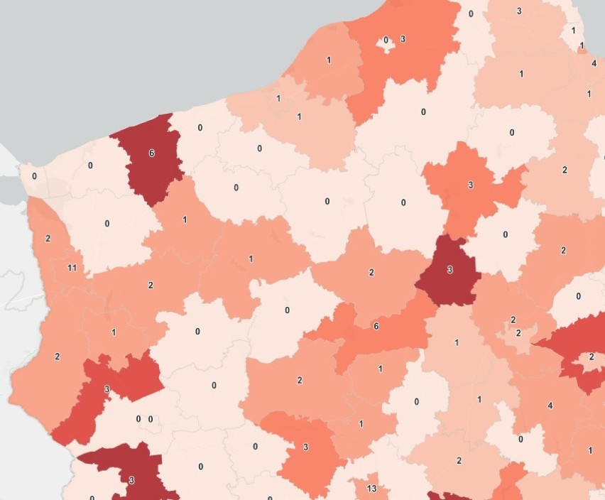 Koronawirus - woj. zachodniopomorskie, 3.06.2021.