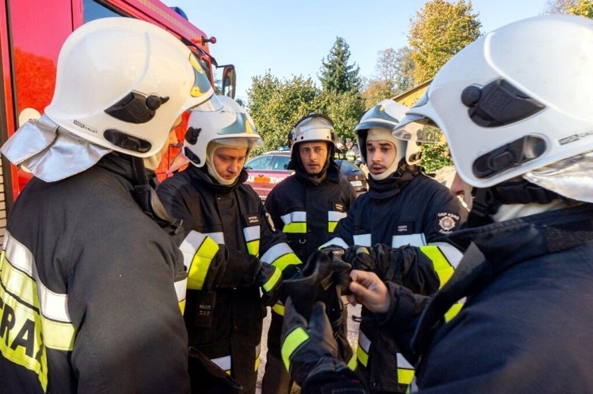 Strażacy z lubelskich OSP szkolili się w gminie Krzczonów. Zobacz zdjęcia