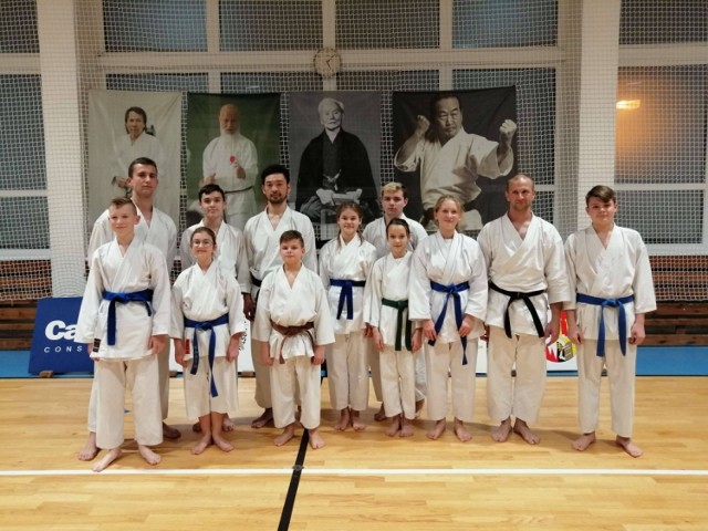 Seminaria - staże techniczne w Pradze i Poznaniu dla młodych karateków pod okiem najwybitniejszych instruktorów japońskich
