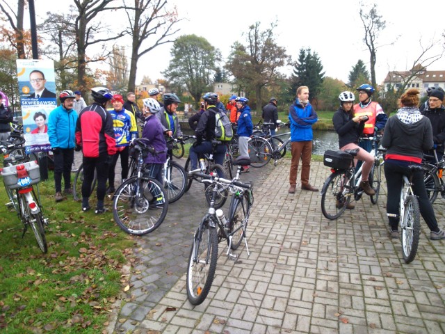 Sopot Staw Reja. Start rajdu odnowioną trasą rowerową przez Trójmiejski Park Krajobrazowy