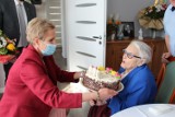 Gmina Niechlów. Pani Maria Łabaz z Głobic świętowała 100 urodziny. Zaszczytna jubilatka pochodzi ze Szpikłos koło Lwowa 