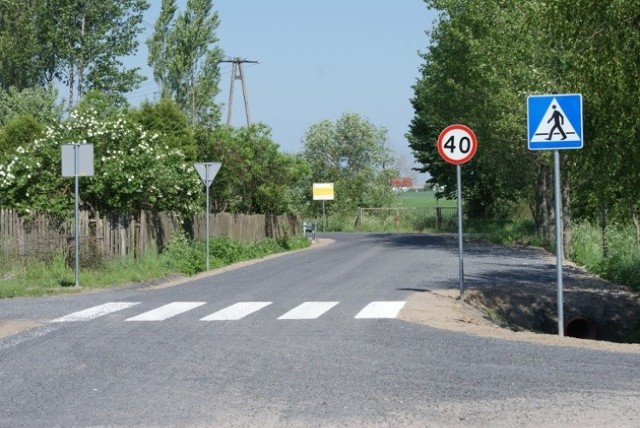 W gminie Dębowa Łąka ze wsparciem środków unijnych przebudowano drogę gminną Kurkocin - Wielkie Pułkowo