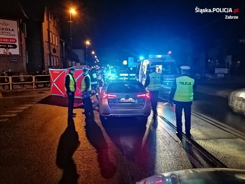 Zabrze: Tragiczny wypadek przy kopalni Guido. Zginął pieszy potrącony na pasach.