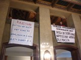 Sesja Rady Miasta Krakowa: głośny protest pracowników MPK