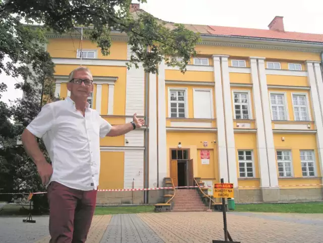 Burmistrz Radłowa Zbigniew Mączka ma nadzieję, że obok ZSP w pałacu ulokuje się szkoła muzyczna