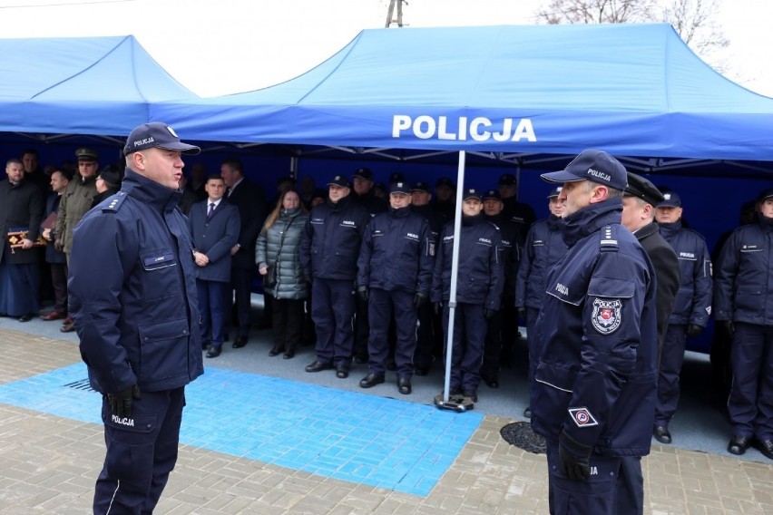 Sławatycze: Otwarcie nowego budynku posterunku policji 