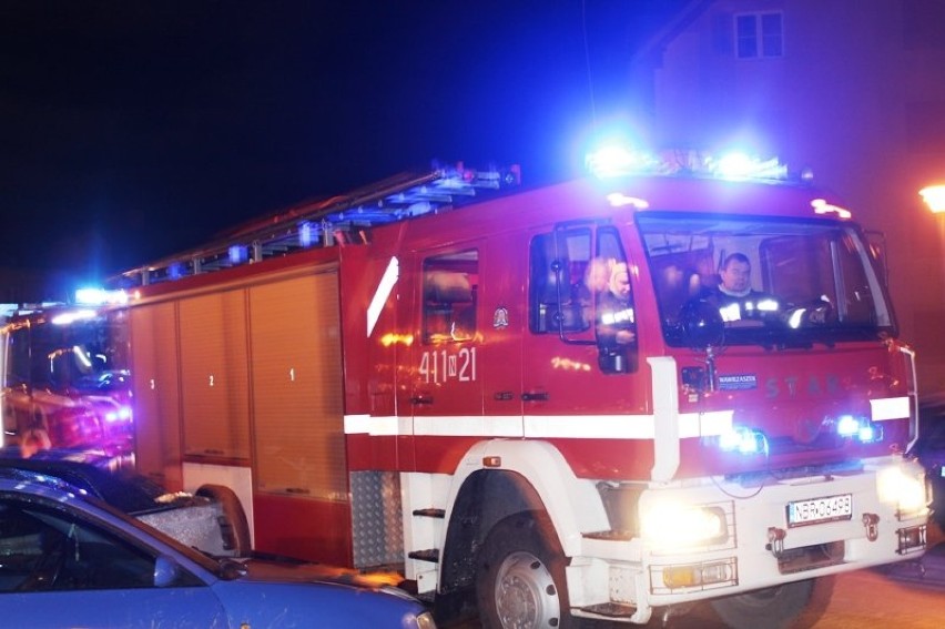 Pożary piwnic w Braniewie