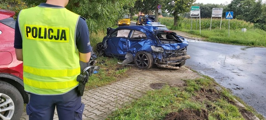 Dwa poważne wypadki w powiecie szamotulskim. Ranni w szpitalach