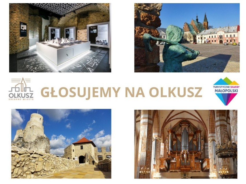 Dziewięć atrakcji turystycznych Olkusza przeszło do drugiego etapu konkursu Turystyczne Skarby Małopolski. Zagłosuj na Srebrne Miasto!