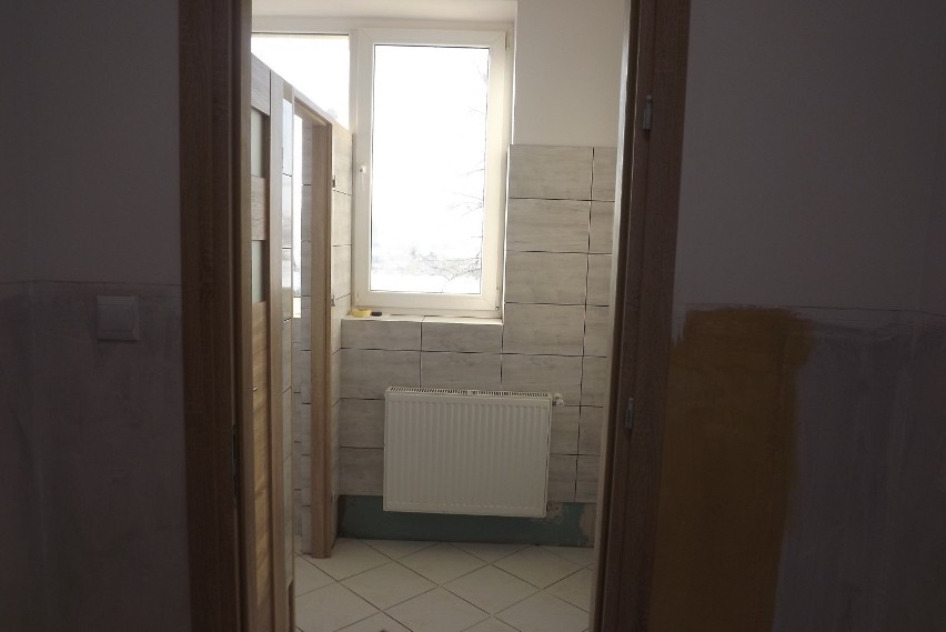Remont łazieki w Zespole Szkół w Radominie [zdjęcia]