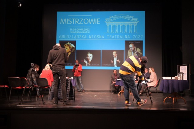"Mistrzowie" na deskach teatru w Grudziądzu. Poznaliśmy program festiwalu Grudziądzka Wiosna Teatralna 2022