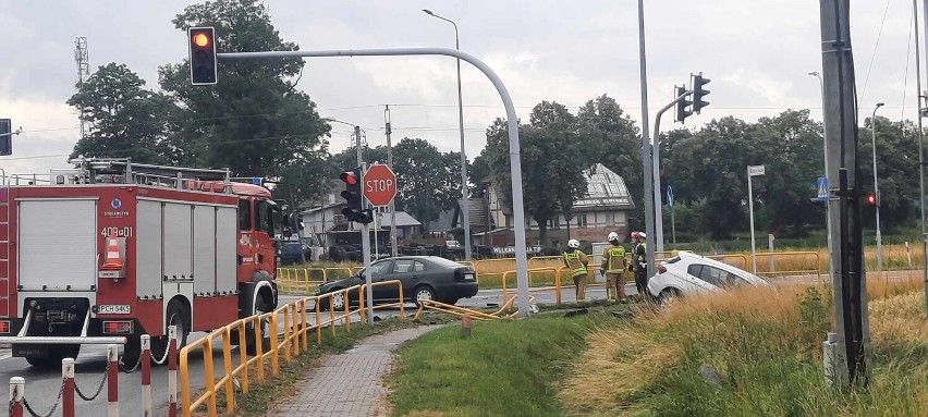Wypadek na drodze krajowej nr 11 w Budzyniu