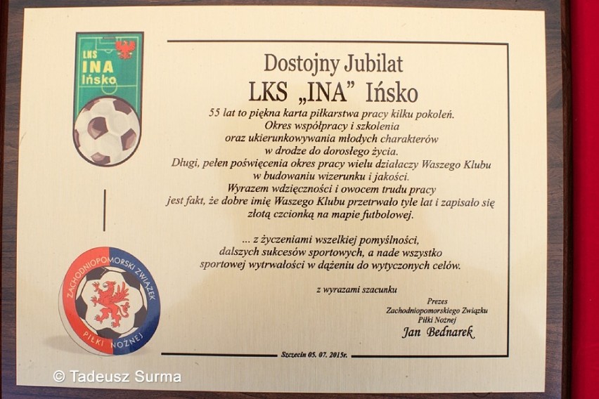 55-lecie LKS "Ina" Ińsko