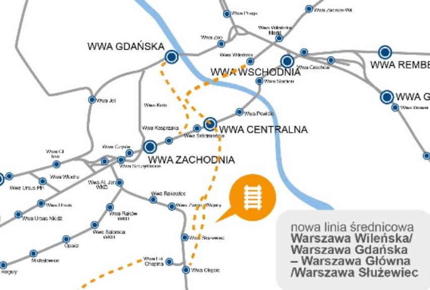 Nowa linia średnicowa, czyli S-Bahn w Warszawie. Tunel pod Starówką i trasa z Woli do „Mordoru” 