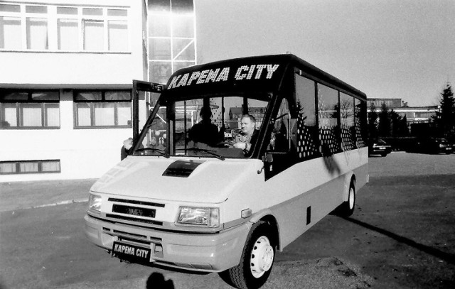 Prototyp małego autobusu miejskiego Kapena City w roku 1997