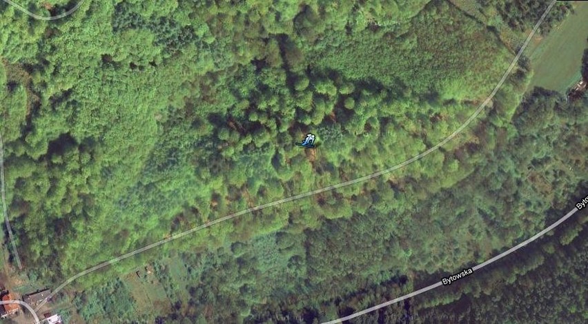 Lokalizację skoczni w Oliwie widać nawet z satelity na...