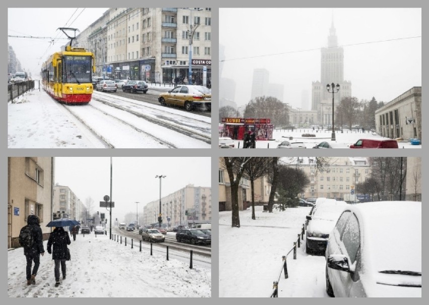 Pogoda w Warszawie. Ostrzeżenie IMGW. Marznące opady deszczu, śnieg i oblodzenie