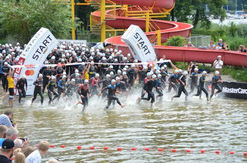 Triathlon Sława 2019 - setki uczestników na trasie zawodów. DUŻO ZDJĘĆ/ FILMY