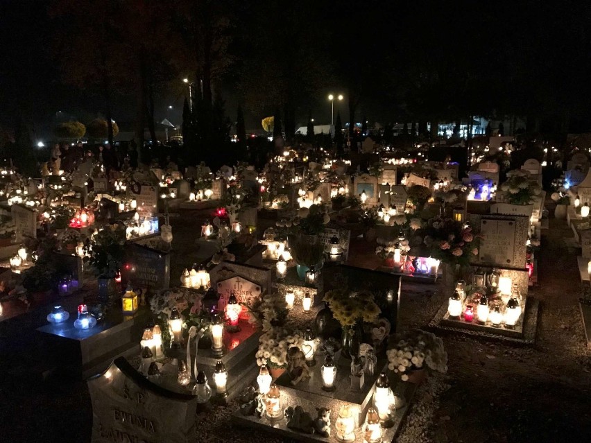 Cmentarz Komunalny w Międzychodzie 1.11.2018