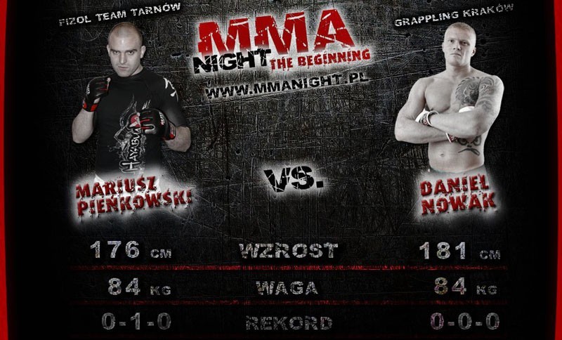 Piotr &quot;Bagi&quot; Bagiński gościem honorowym Gali MMA Night: The Beginning