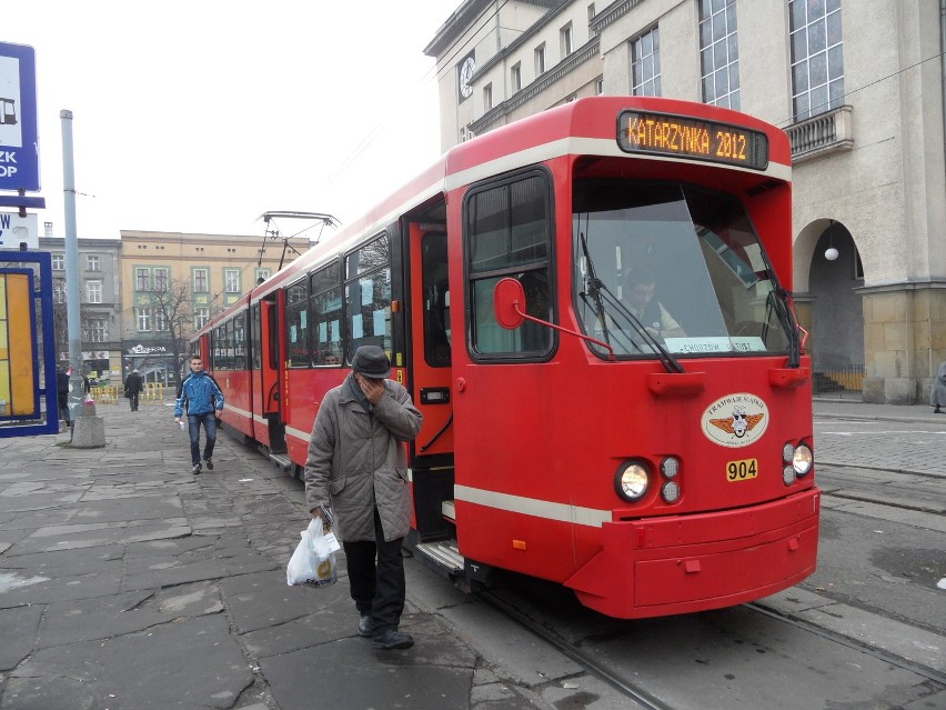 W niedzielę na trasie Chorzów-Bytom kursował bezpłatny tramwaj z okazji święta tramwajarzy śląskich