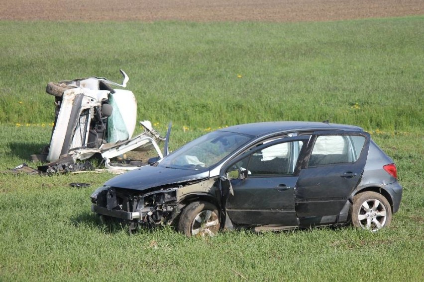 W piątek rano na drodze krajowej nr 15 pod Bożacinem (pow....