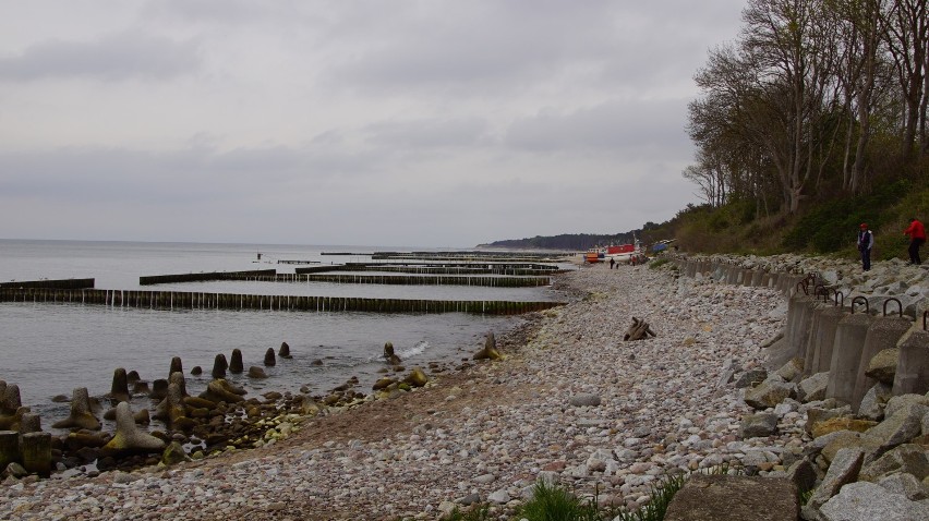 Sobotnie popołudnie na plaży w Jarosławcu [ZDJĘCIA]