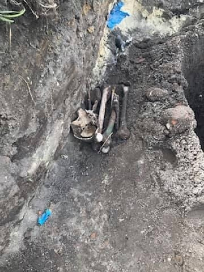 Ludzkie szczątki odnaleziono na terenie, gdzie...