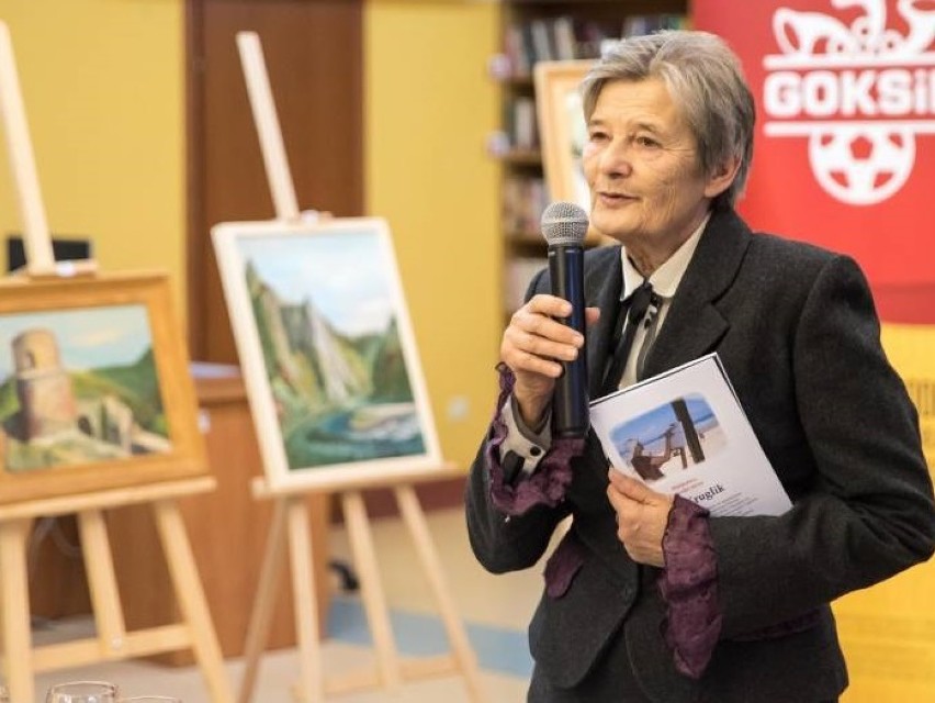 Pruszcz Gdański: Wernisaż wystawy Ewy Kruglik „Dwie Przestrzenie” w galerii Szary Ganek