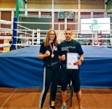 Julia Borowczyk - zawodniczka KS Opalenica Fight Club - na Mistrzostwach Polski Juniorów i Juniorek w Boksie! 