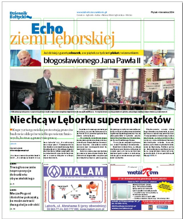 Echo Ziemi Lęborskiej od piątku w sprzedaży! Sprawdź, o czym piszemy