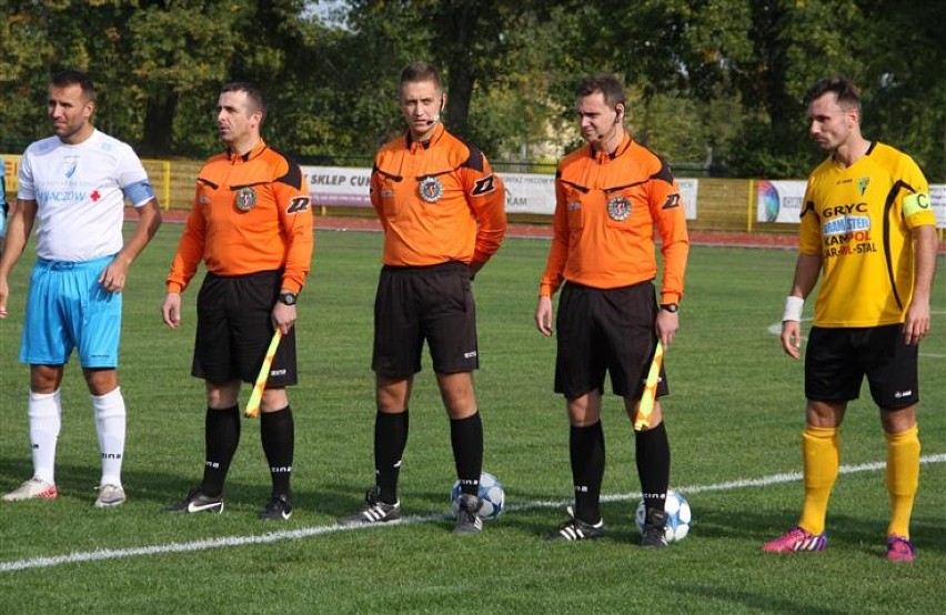 Gwarek Tarnowskie Góry - MKS Myszków 4:0. Dotkliwa porażka myszkowian [ZDJĘCIA]