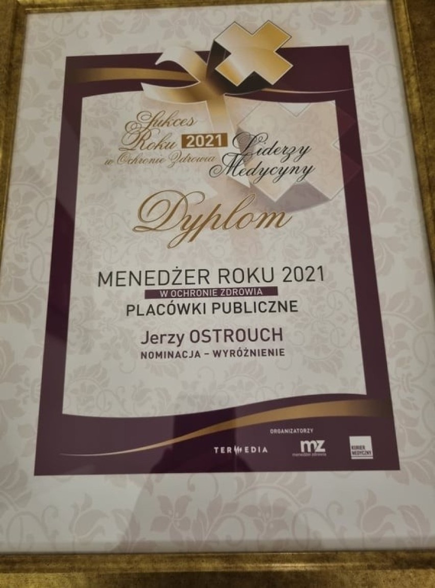 Jerzy Ostrouch został wyróżniony w kategorii Menadżer Roku...