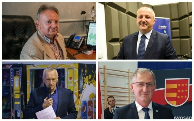 Dwóch burmistrzów: Jan Golba i Paweł Fyda oraz dwóch wójtów: Jan Dziedzina i Jan Kotarba nie ma wyborczego konkurenta. Mieszkańcy będą głosować za lub przeciw