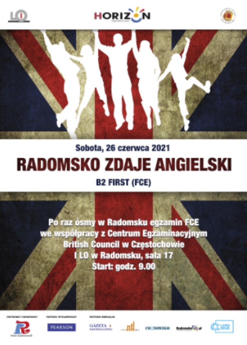 Radomsko zdaje angielski 2021. Egzamin FCE już po raz ósmy w naszym mieście