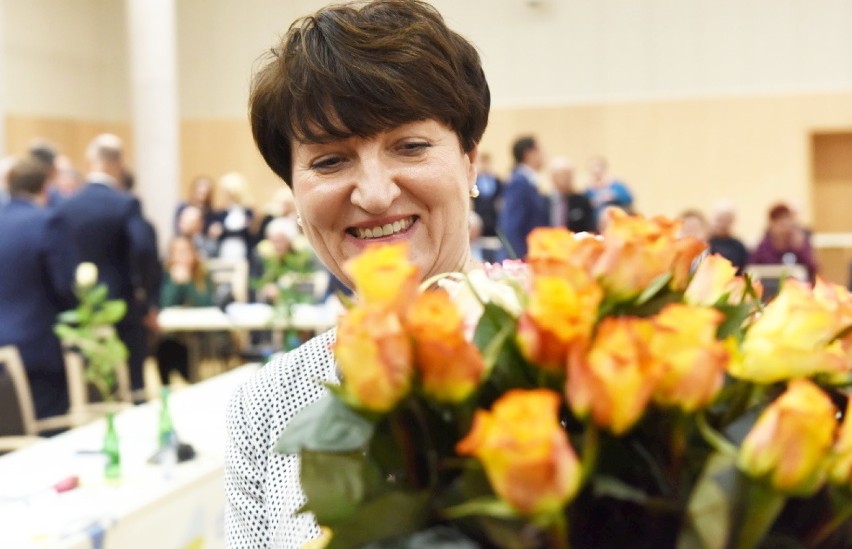 Elżbieta Anna Polak, marszałek - 21.431 głosów, Zielona...
