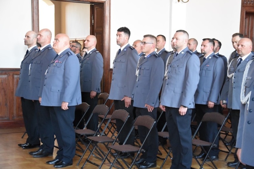 Święto Policji w Wągrowcu. Kto otrzymał awans? 