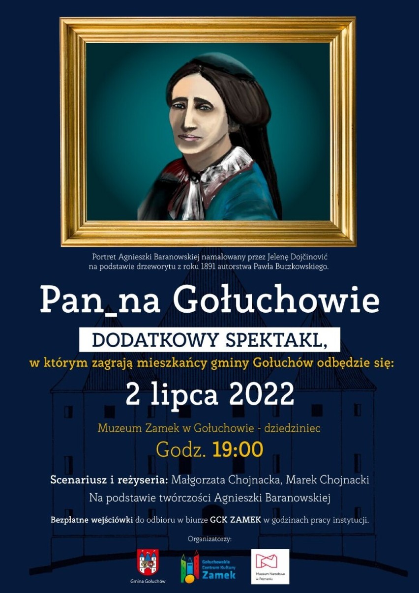 Premiera spektaklu "Pan_na Gołuchowie" odbędzie się już 1 lipca, dzień później dodatkowe przedstawienie