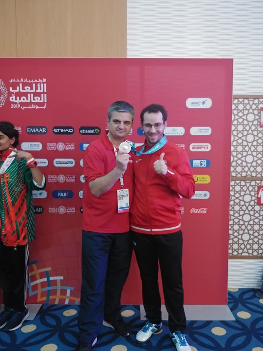 Krzysztof Sołtysiak z Trzcianki zdobył srebrny medal w Abu Dhabi!