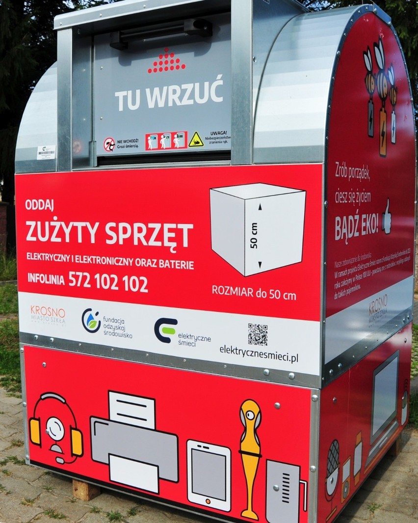 Tczew. Pojemniki na elektrośmieci na razie nie staną w mieście